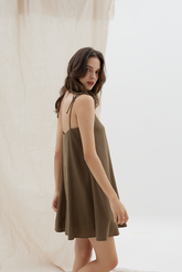 Ribbon-Tie Dress